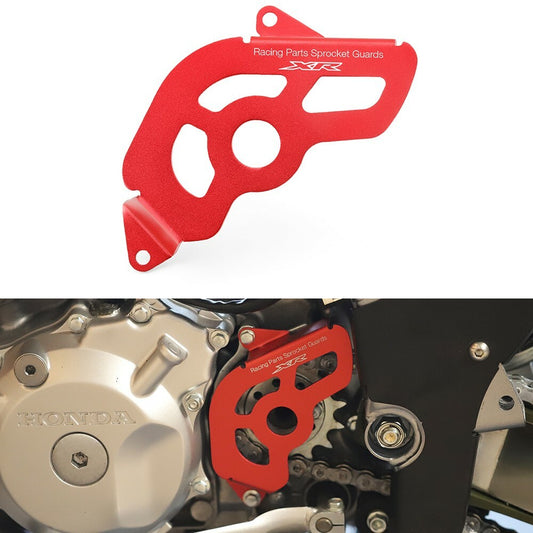 XR LOGO Front Sprocket Cover Chain Guard for HONDA XR 400R 1996-2004 XR400R Q