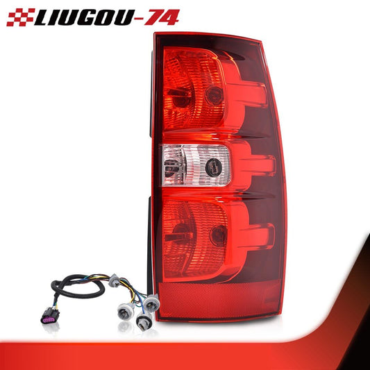 Tail Light Fits 2007-14 for Tahoe Suburban 1500 Passenger Side with Bulb - v