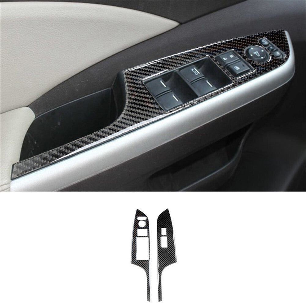 Carbon fiber ABS steering wheel decoration 3X suitable for 2021, 2022, 2023 for Venza- v