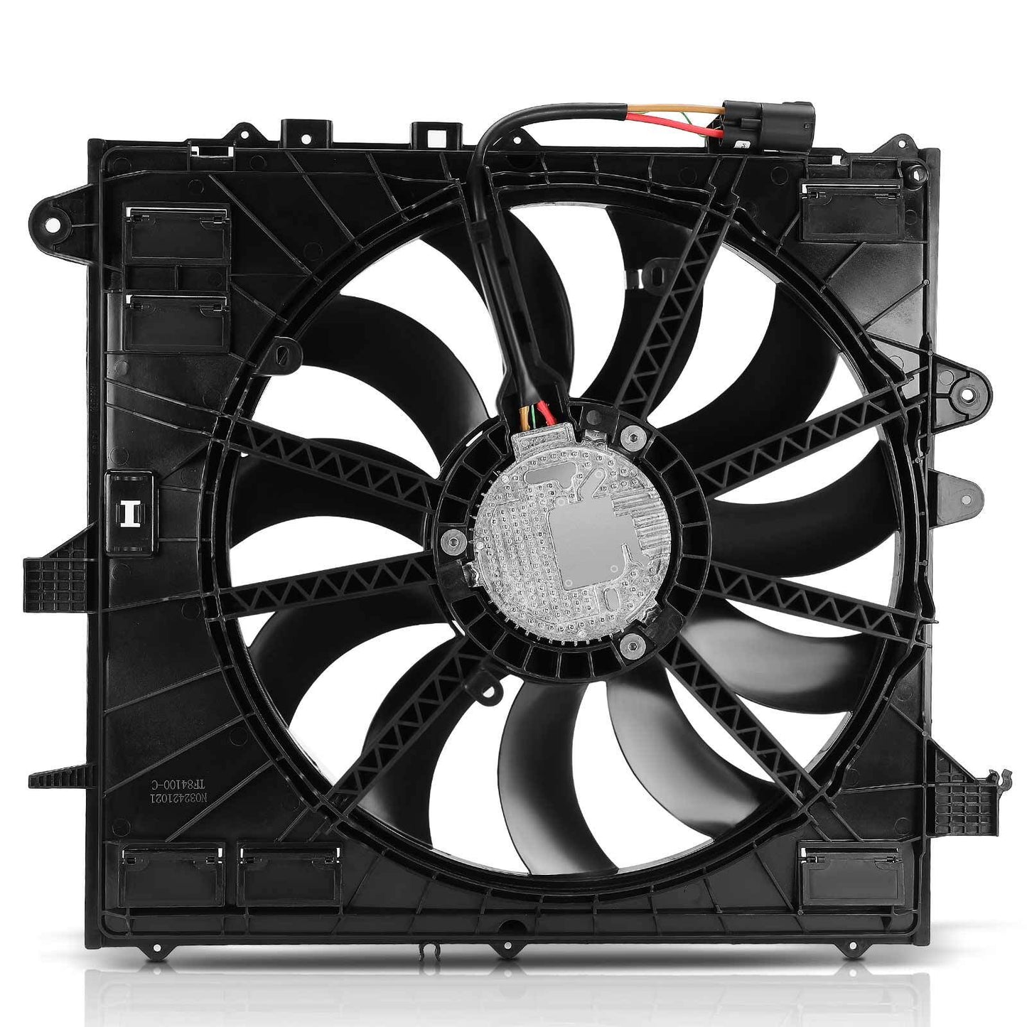 for Chevy Camaro 16-20 for Cadillac w/Brushless Motor Engine Radiator Cooling Fan n