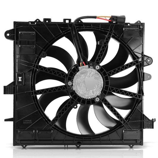 for Chevy Camaro 16-20 for Cadillac w/Brushless Motor Engine Radiator Cooling Fan n