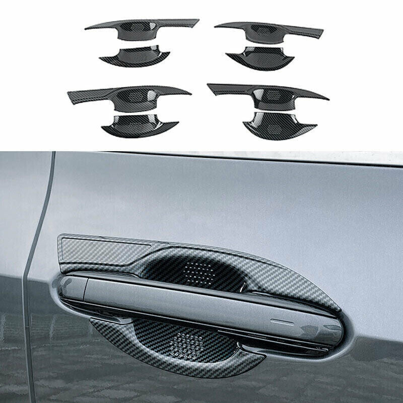 For Highlander 2020-2022 Wood grain Inner Central Armrest Box Cover Trim v