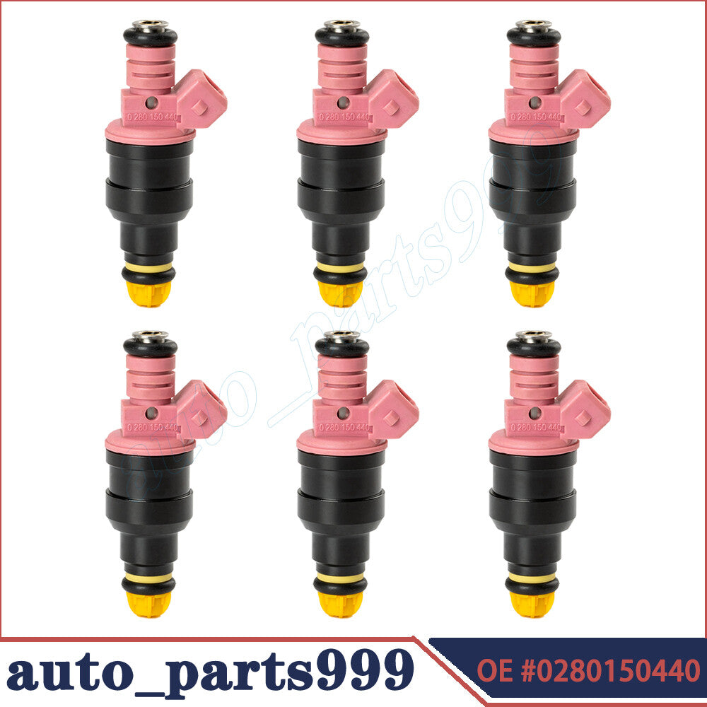 6-piece fuel injector kit 0280150440 suitable for 328is, 528i, Z3, M3, E36, E46, 2.8L, 3.2L... n