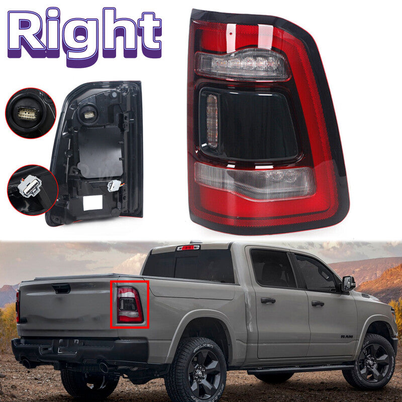 1Pcs LED Rear Tail Light Brake Stop Lamp Left for Dodge for RAM 1500 2019 2020-2022