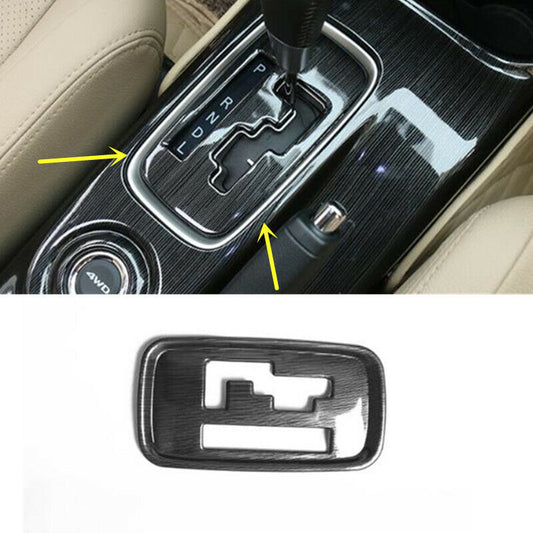 Black Inner Gear Shift Box Panel Cover Trim for Mitsubishi Outlander 2013-2021