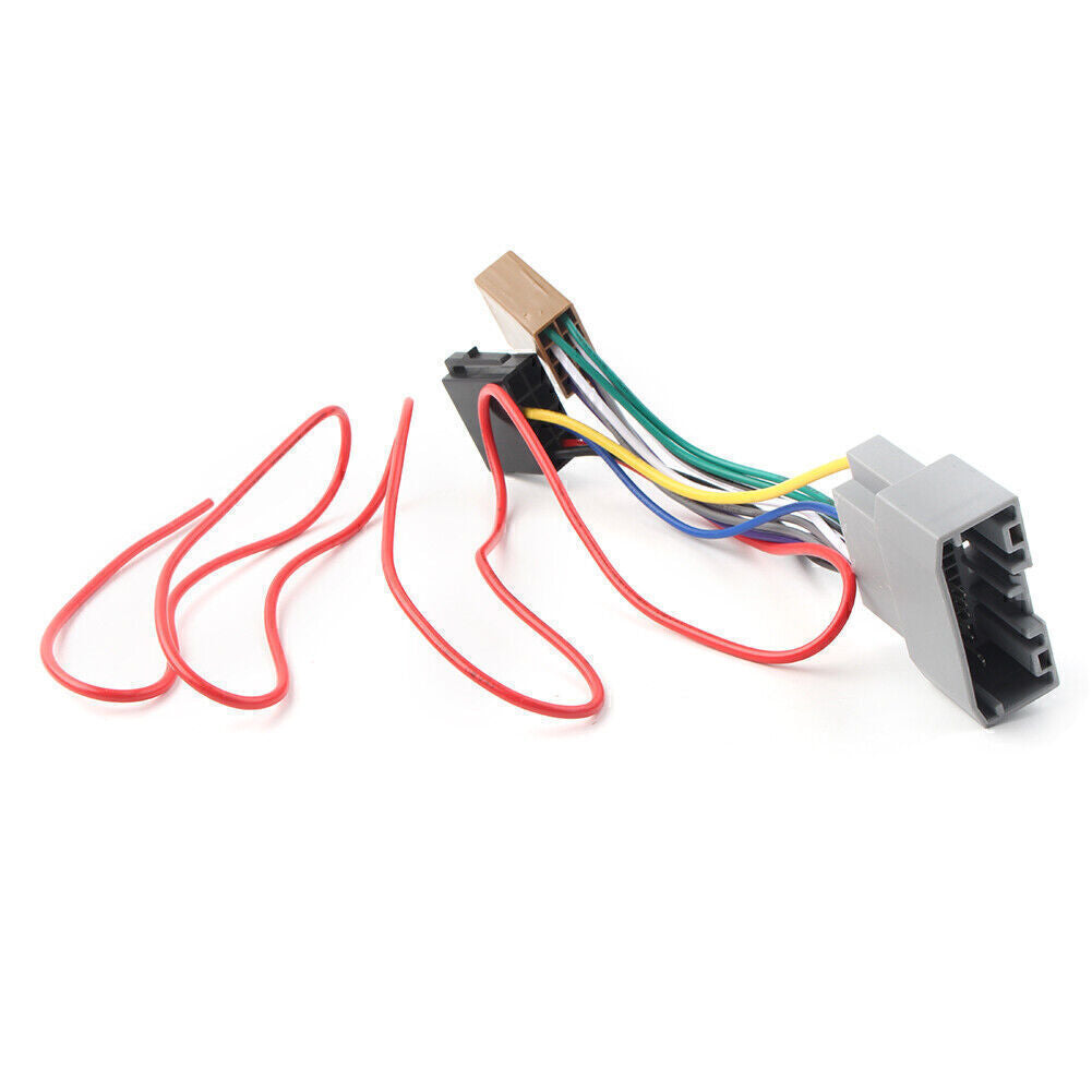 for Jeep ISO WIRING HARNESS stereo radio plug lead loom connector adaptor copper Q