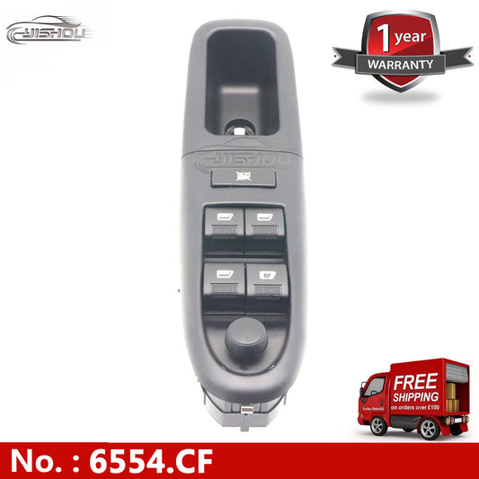 6554.CF Power Window Control Switch Regulator Lifter for PEUGEOT 406 1995 - 2004