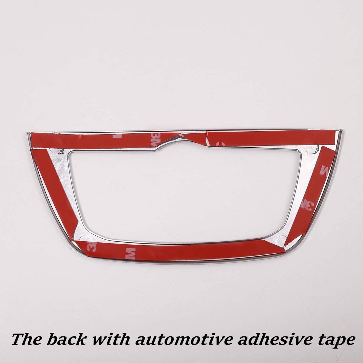 Silver headlight switch cover trim suitable for BMW 5 Series G30 G31 2017-2022