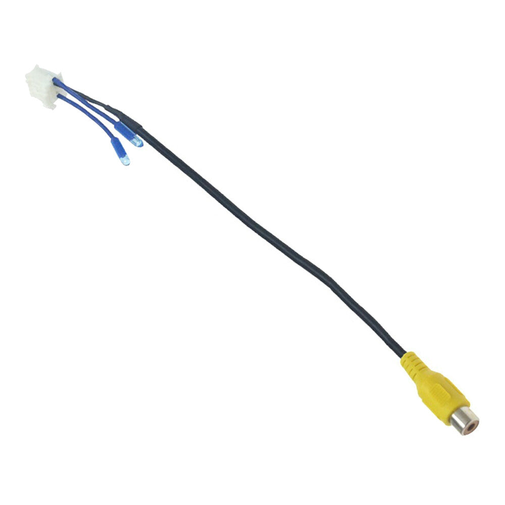 Rear View Backup Camera Cable Harness Adaptor RCA Fits for Car Stereo Radio DVD