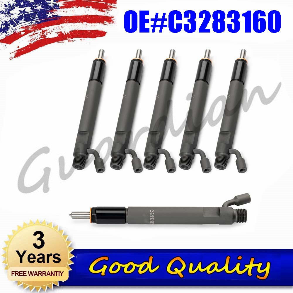 6-pack of new C3283160 fuel injectors for C8.3L 6C 6CT 6CTA 6CTAA