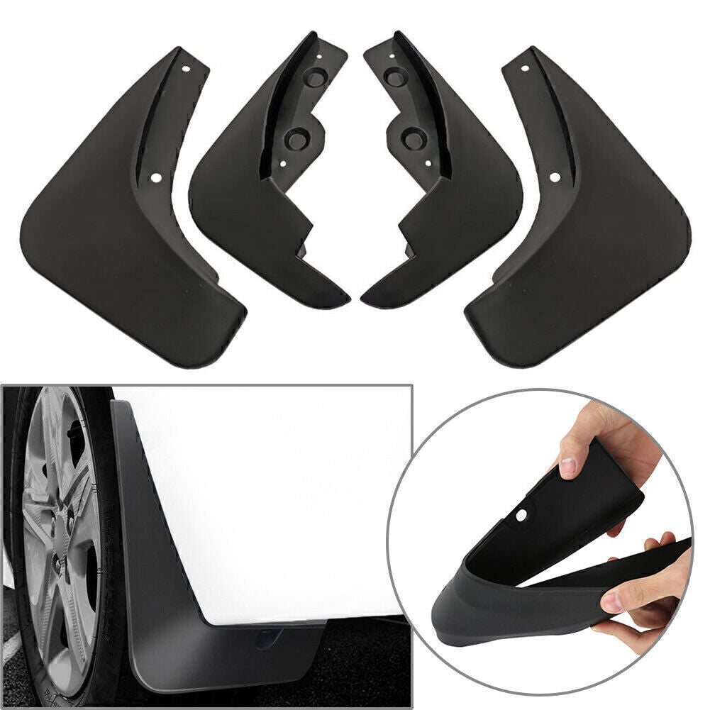 for Mazda 3 i Sedan 2007 - 2009 Front Rear Mud Flap Flaps Splash Guard Mudguards