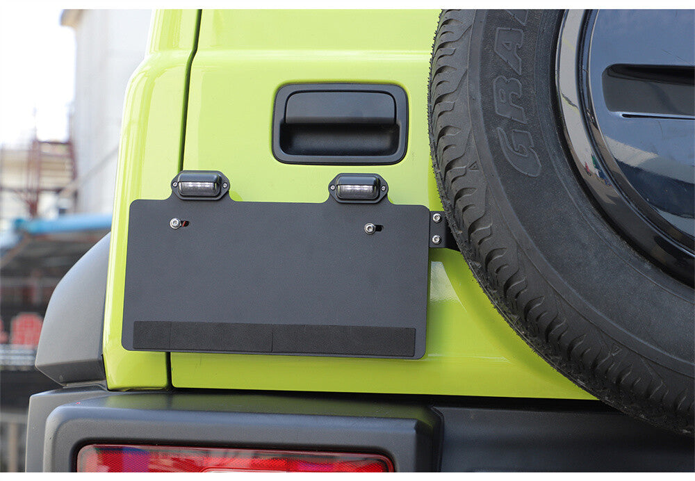 Iron Rear License Plate Frame Holder Mounting Bracket for Suzuki for Jimny 2019-2023