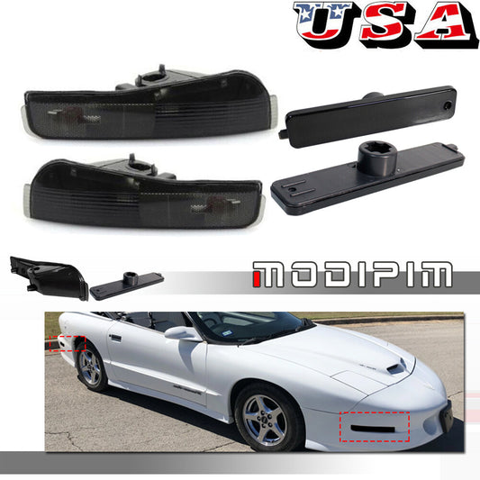 Turn Signal + Rear Side Marker Light Housing for 1993 - 1997 for Pontiac Firebird - v