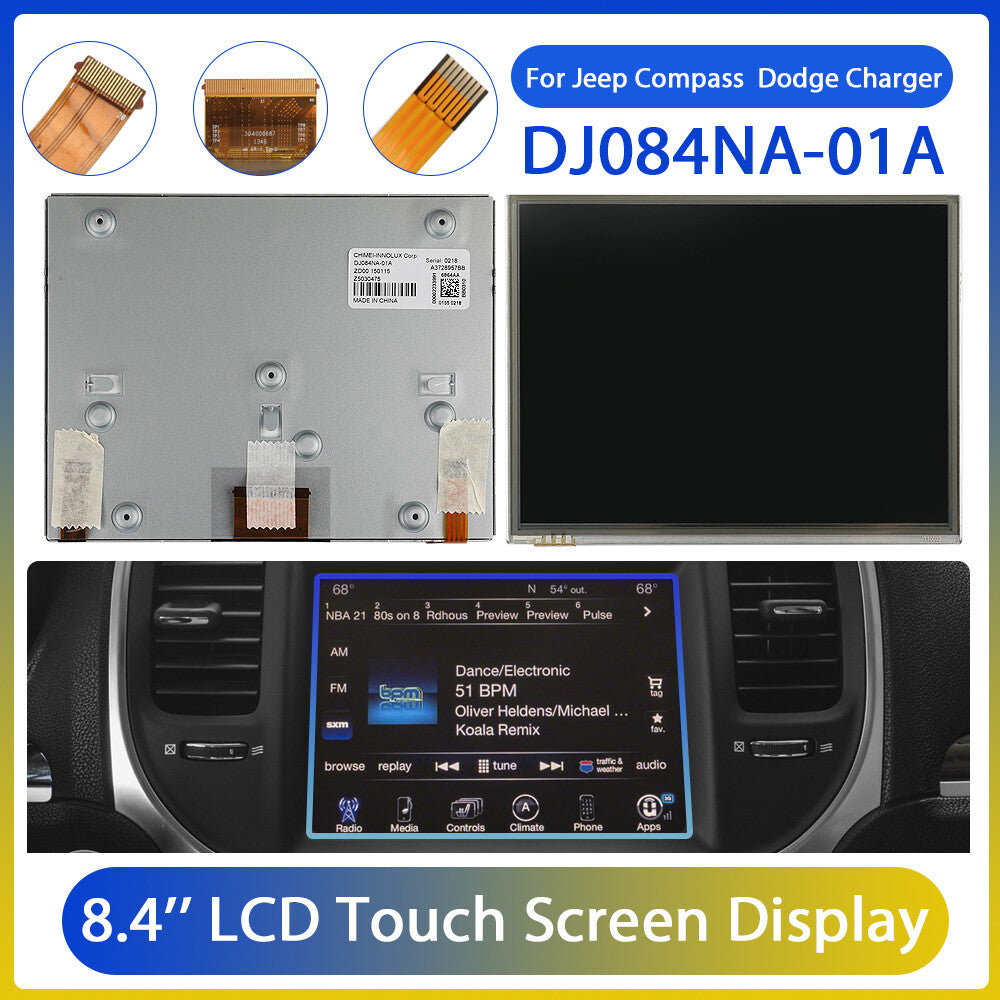 F¨¹r 2014-2017 for Jeep Grand Cherokee Radio Navigation 8.4 LCD Monitor Touchscreen