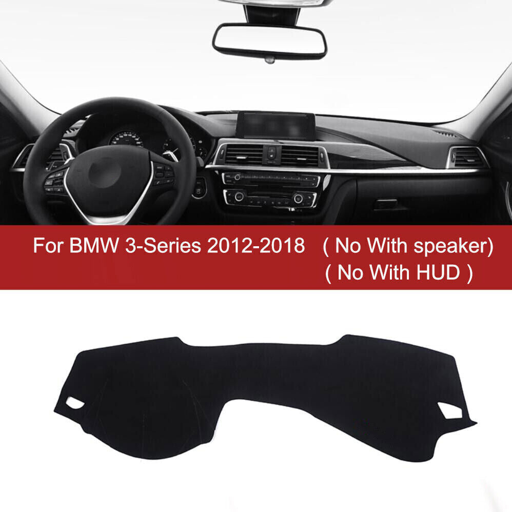 1X PU leather Dashboard Dash Mat Non-slip DashMat Shade for BMW 3 Series 2012-18