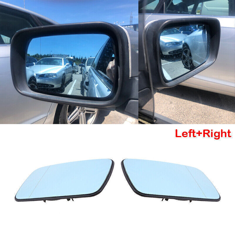 Heated side mirrors for BMW E39/E46 323i 328i 525i 528iT 540i (Blue) Q