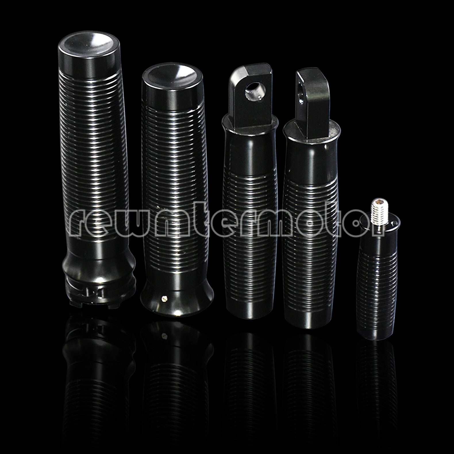 Handlebar Grip+Foot Pegs+Shift Pedal Fit for Harley Sportster Softail Dyna Q