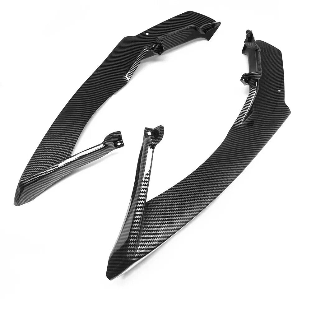 Carbon fiber front side frame cover panel fairing for Yamaha YZF R1 2007 2008