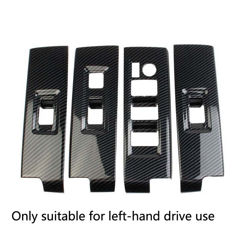 Carbon fiber control console gear replacement plate decoration suitable for GLE GLS reinforcement- v