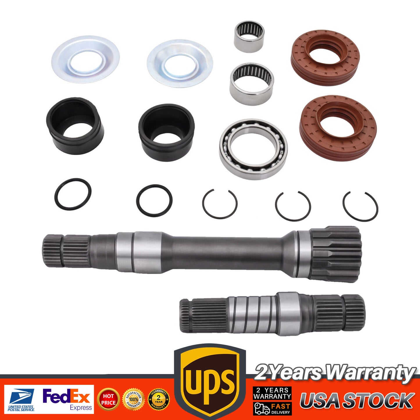Front Right Differential Axle Intermediate Shaft Inner Kit For 2012-22 for Ram 1500 Q