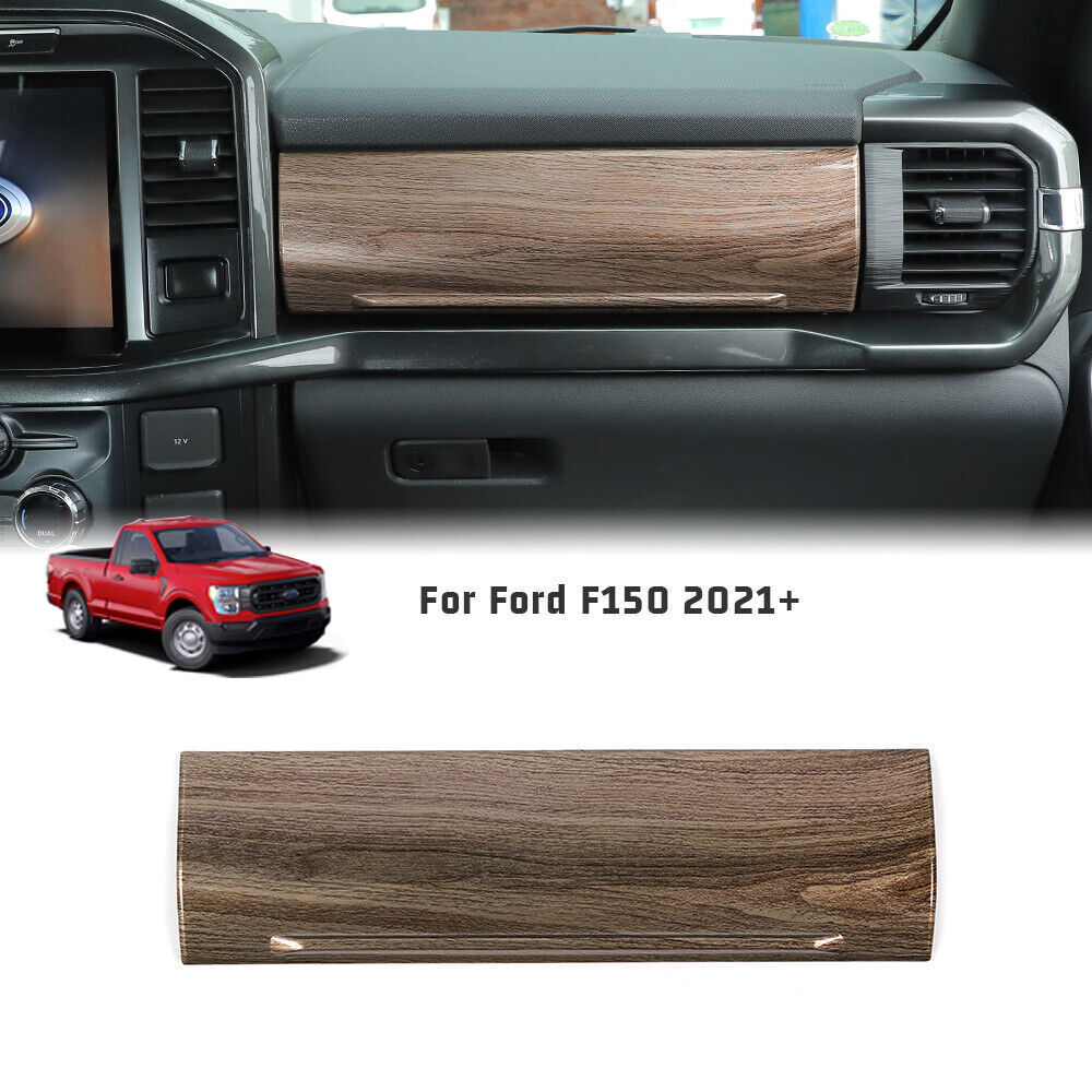 Wood Grain for Co -pilot Dashboard Panel Trim Cover For 2021+ Accessories n