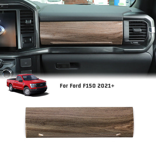Wood Grain for Co -pilot Dashboard Panel Trim Cover For 2021+ Accessories n
