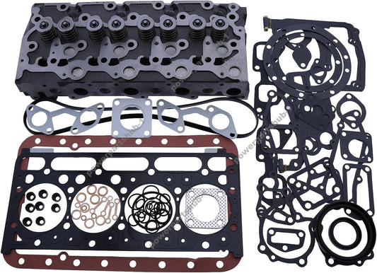 V2203E Complete Cylinder Head With Full Gasket Kit for Bobcat Loader 753 763 773 Q