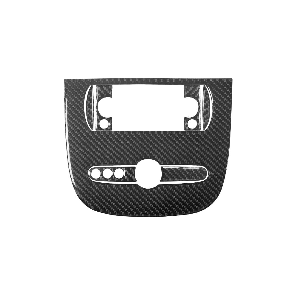 Red Carbon Fiber Speedometer Panel Cover Trim For Lancer 2008-2015 v