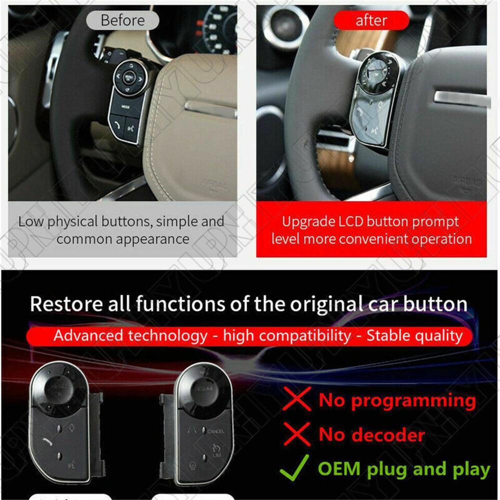 For 2013-17 for Range Rover Sport L405 L494 Steering Wheel Control Switch Button Set