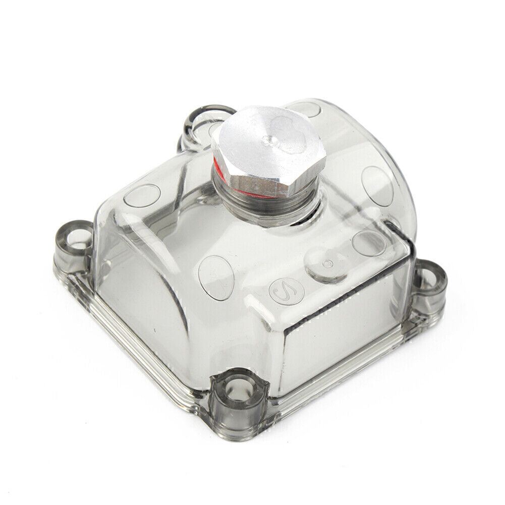 Motorcycle Gray Transparent Carburetor Float Bowl Chamber for PHBG Carb 50cc Q