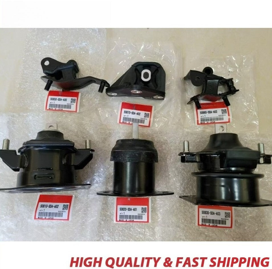 OE Engine Mount kit Trans Mount Set 6Pcs For 03-07 for Accord for Acura TSX 2.4L Q