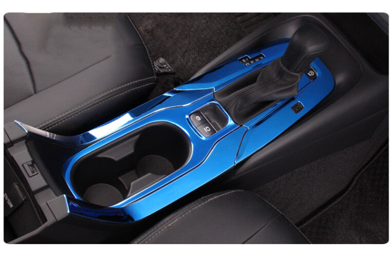 for Toyota for Corolla 2019-2022 Blue Titanium Center Console Gear Shift Panel Cover