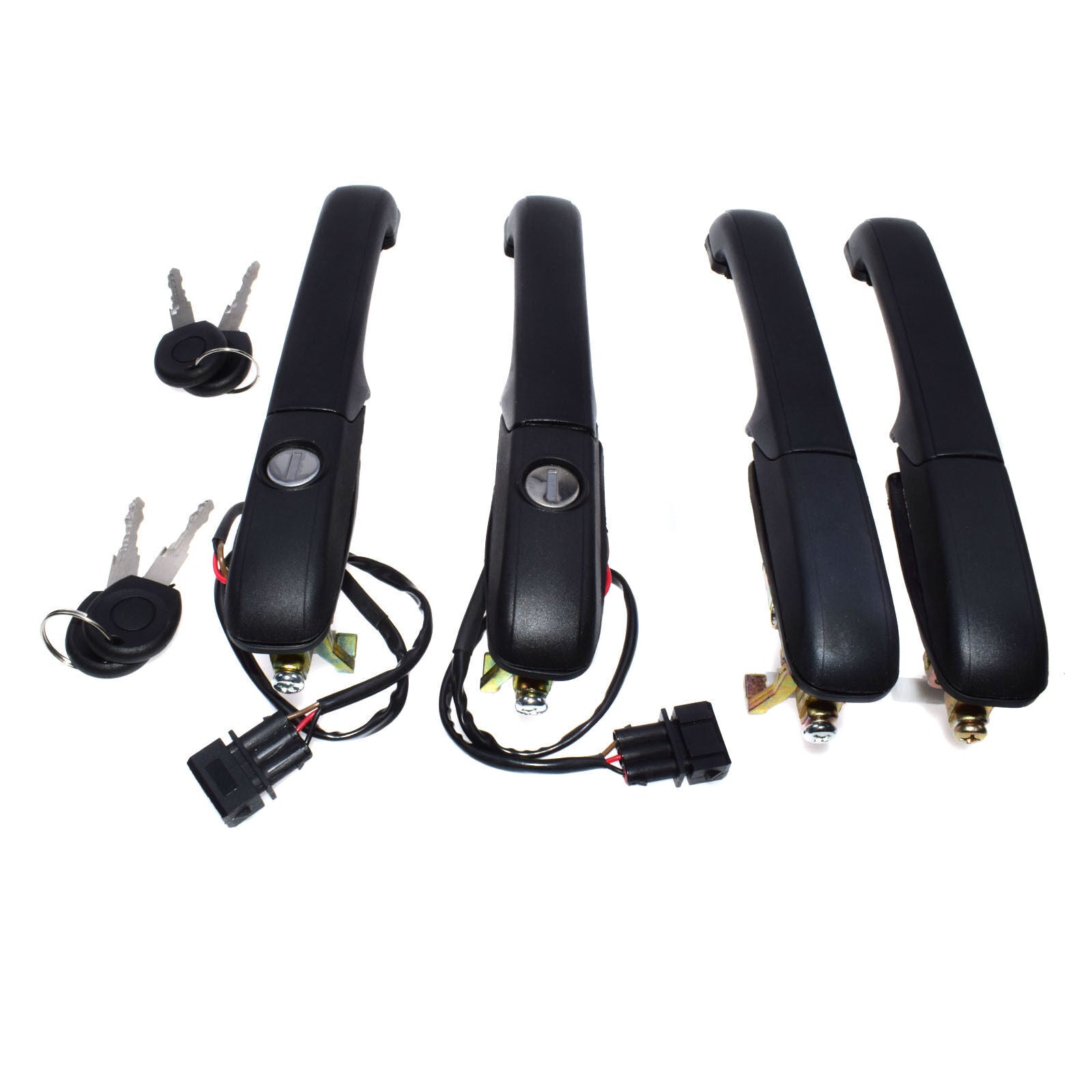 for VW for Passat 95-97 JLB GLX Set of 4 Outside Door Handle Front Rear Left Right