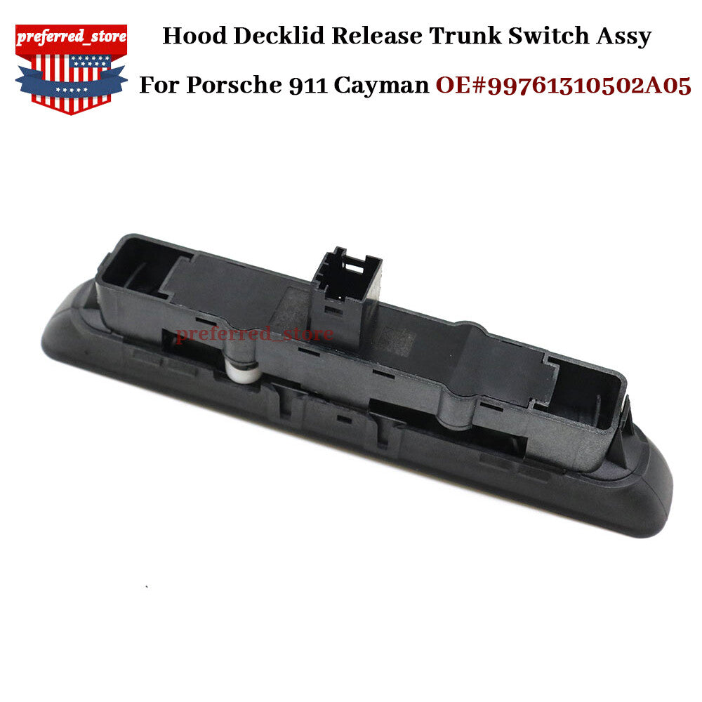 Hood Decklid release trunk release switch suitable for 911 987 Cayman 99761310502A05- v