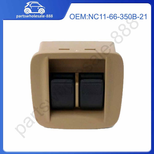 Tan Center Console Power Window Master Switch Button for Mazda Miata 1998-2000