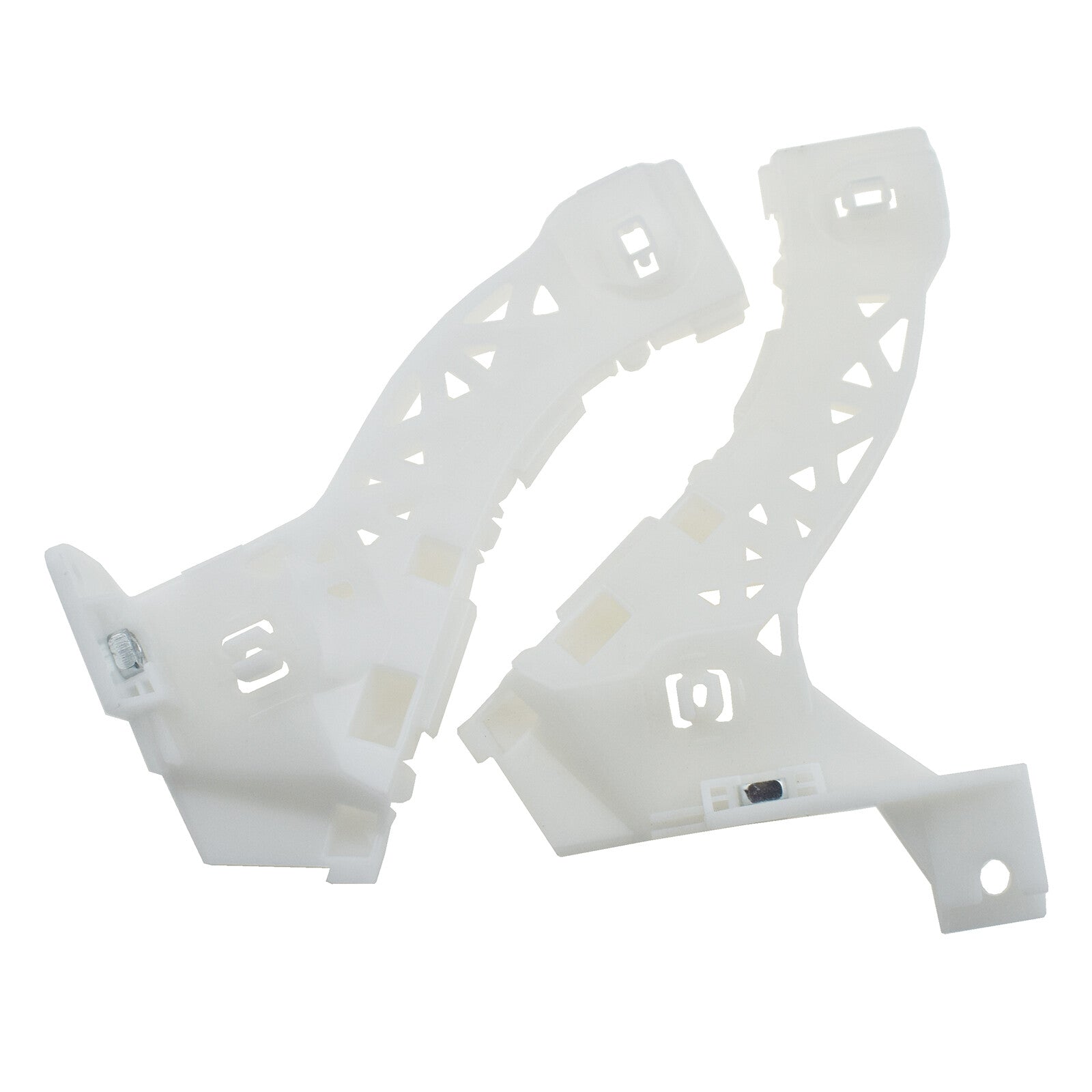 2Pcs Front Left Right Side Bumper Retainer Brackets For 2004-2008 for Mazda 3