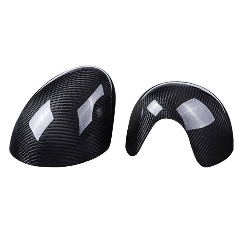 Real Carbon Fiber Car Side Mirror Cover Caps for BMW for Mini Cooper F54F55F56F57F60