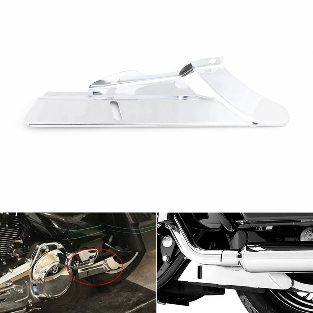 Chrome Lower Belt Guard Cover for Harley Electra Street Road Glide King FLHTK Q