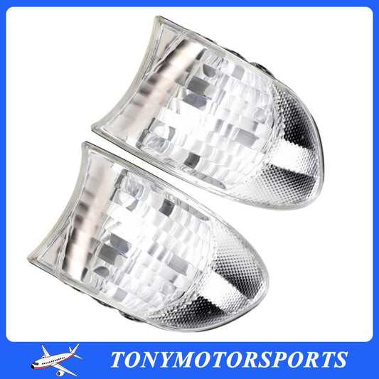 Clear Corner Lights Parking Lamps Pair Fit For 1999 to 2001 for BMW 7-Series E38