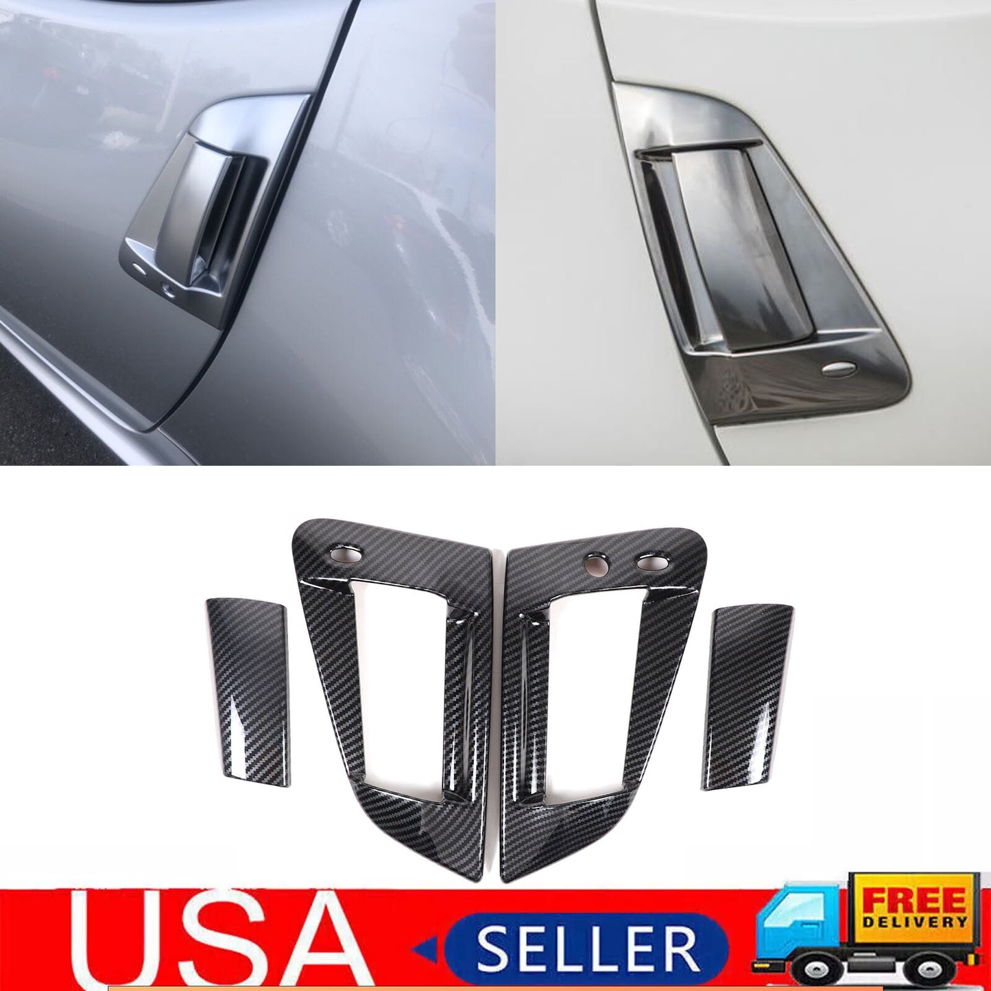 Matte Black Rear Emblem Badge Ring Cover Trim for Ranger 2015 - 2021 US- v