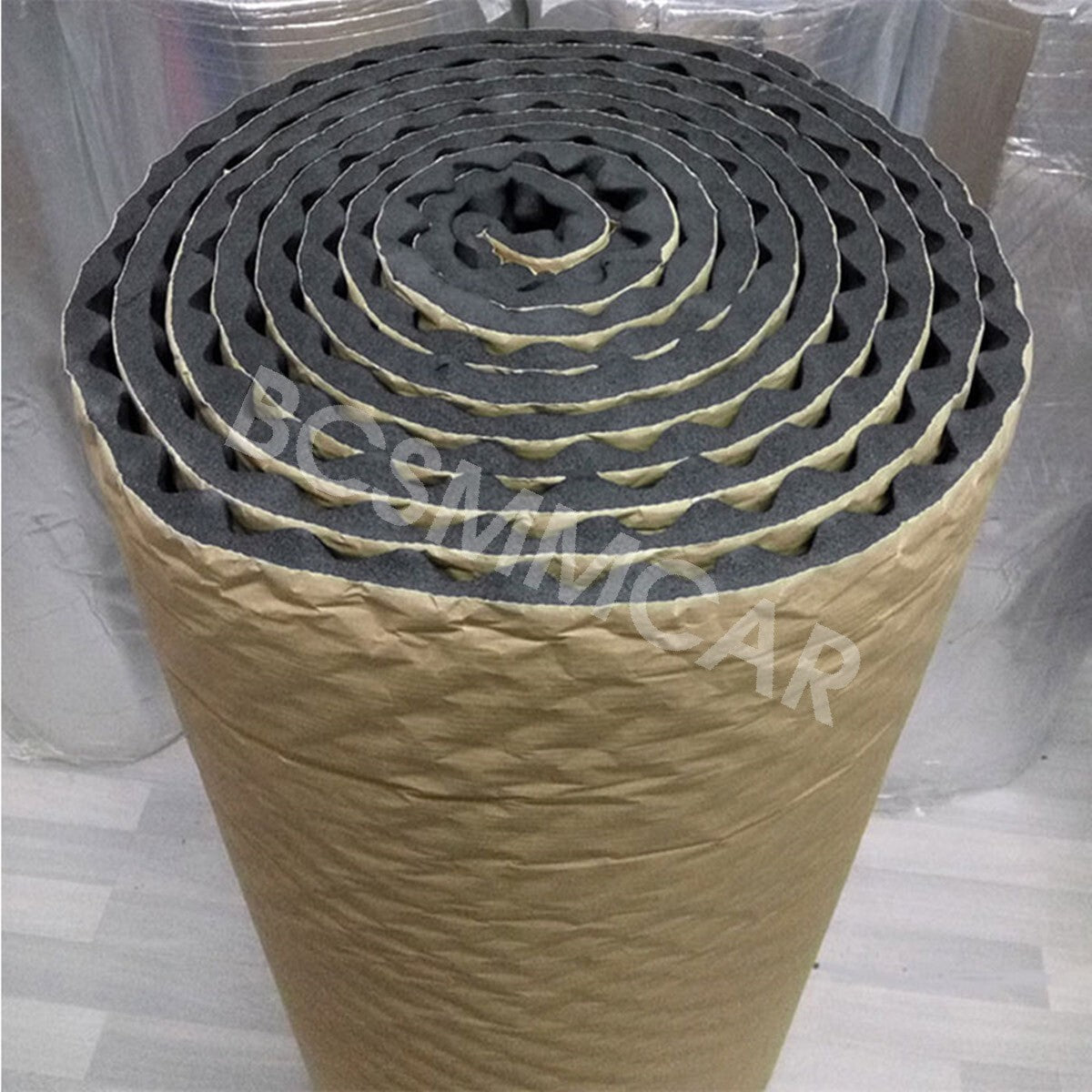 Car Engine Sound Deadener Insulation Pad Heat Shield Self-adhesive Mat 39X19in