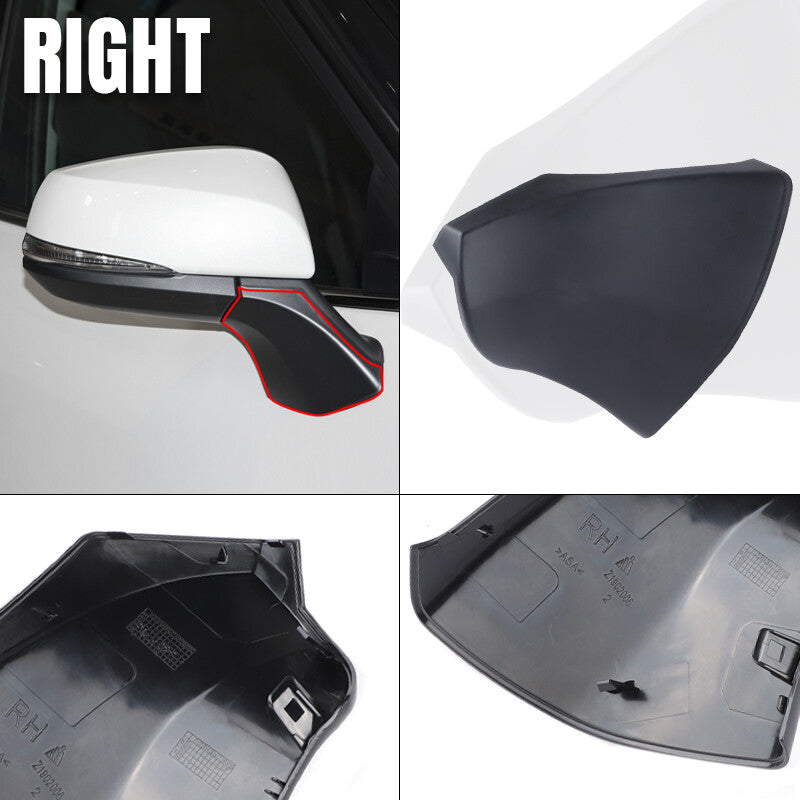 Passanger Side Rearview Mirror Triangle Base Cover for Toyota Highlander 2020-22