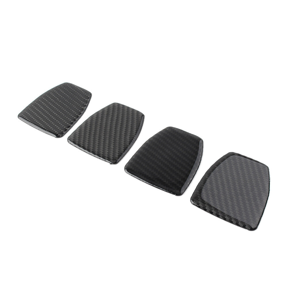4 Pcs Interior Inner Door Handle Bowl Cover Trim for Jeep for Wrangler JL 2018-2021