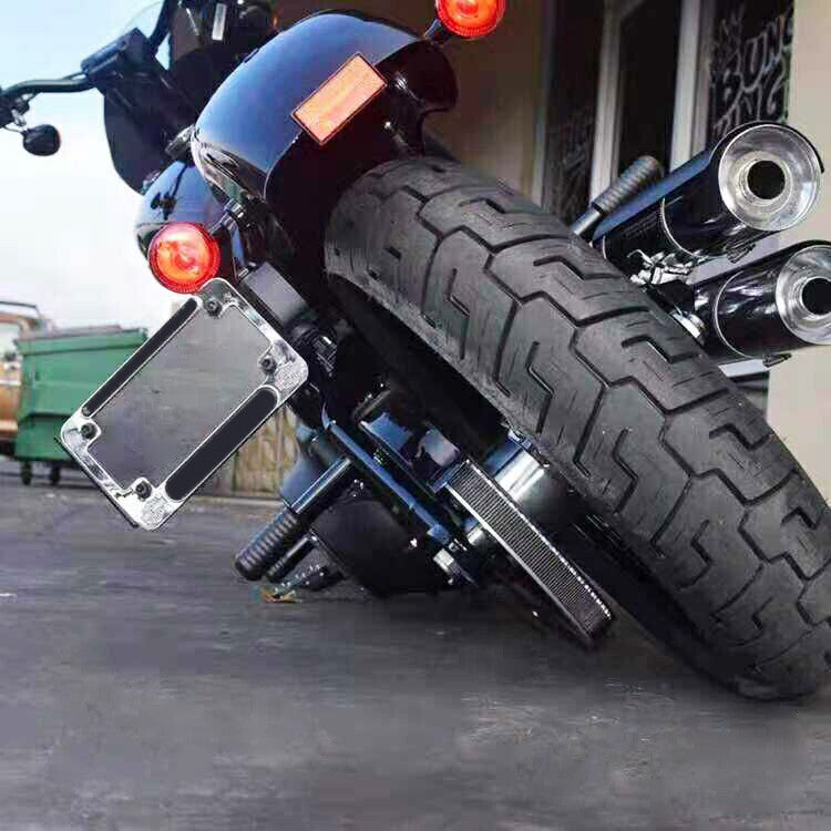 Rear Highway Passenger Foot Pegs Crash Bar for Harley Softail Low Rider 18-2023 Q