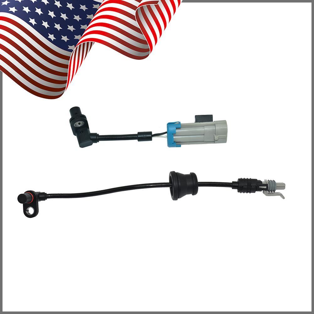 2Pcs ABS Wheel Speed Sensors Front Rear for Chevy Equinox for Saturn Vue for Pontiac
