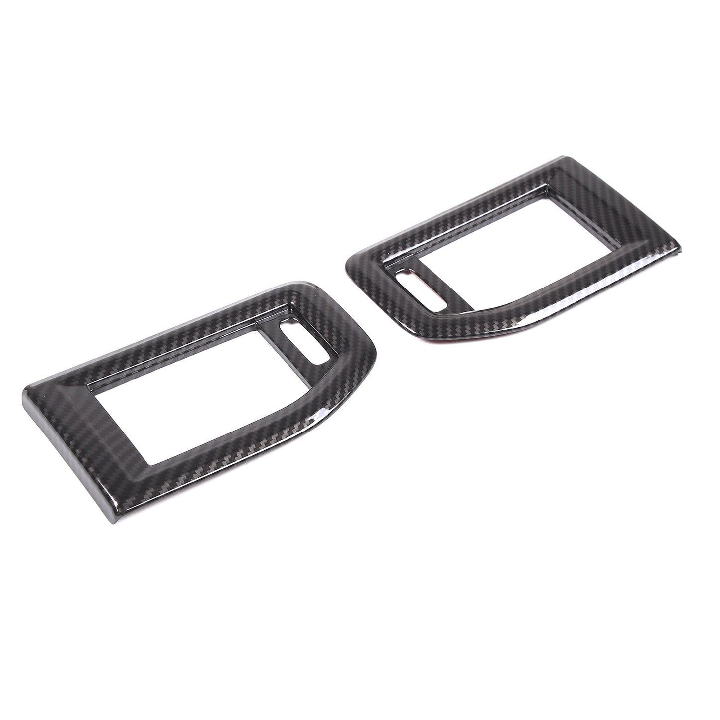 Carbon ABS interior side vent socket trim frame for Titan 2016 - 2023 n