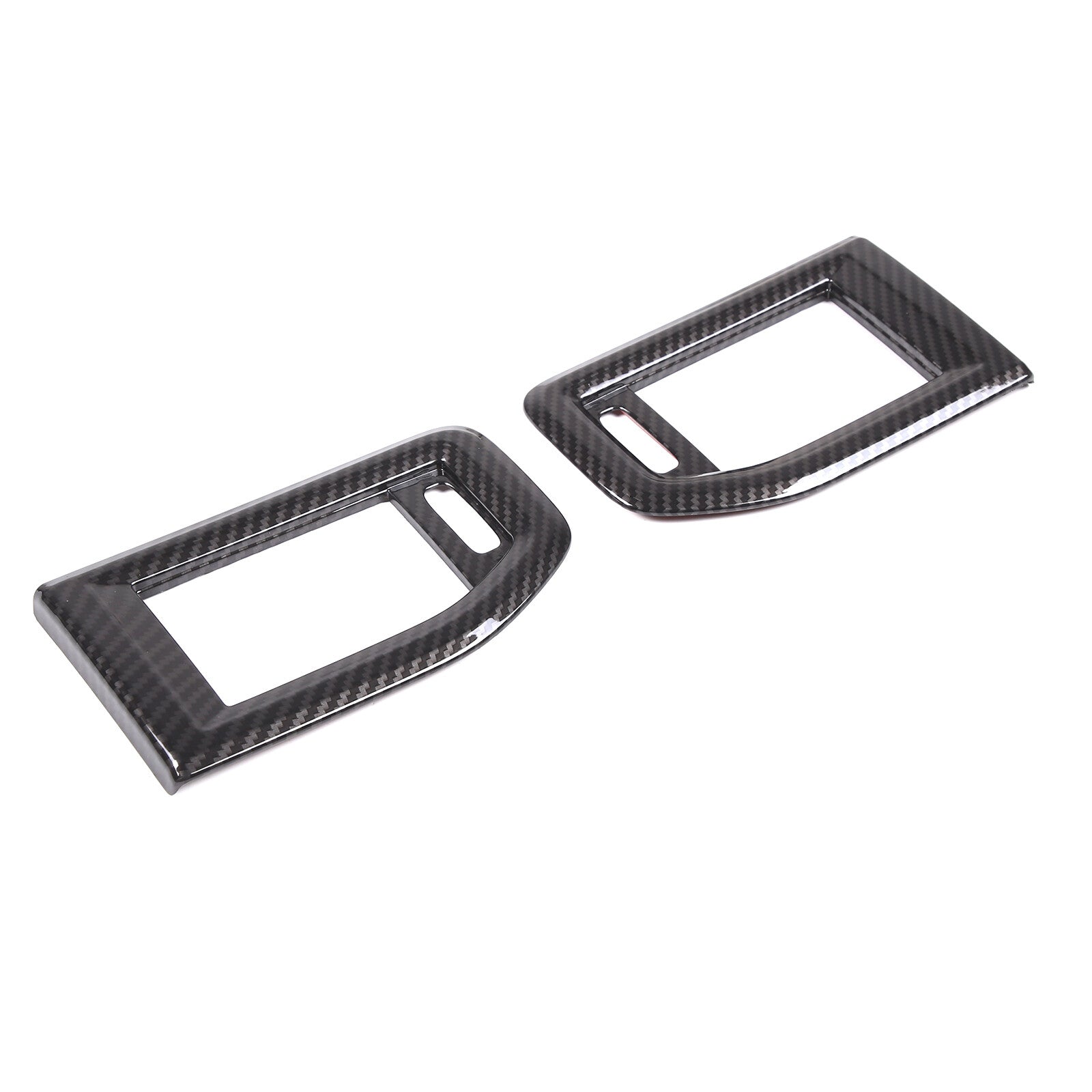 Carbon ABS interior side vent socket trim frame for Titan 2016 - 2023 n