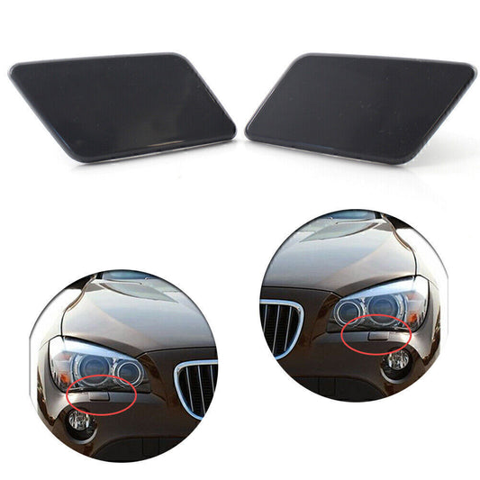 Front Bumper L+R Headlight Washer Cap Unpaitend for BMW X1 E84 2009-2012