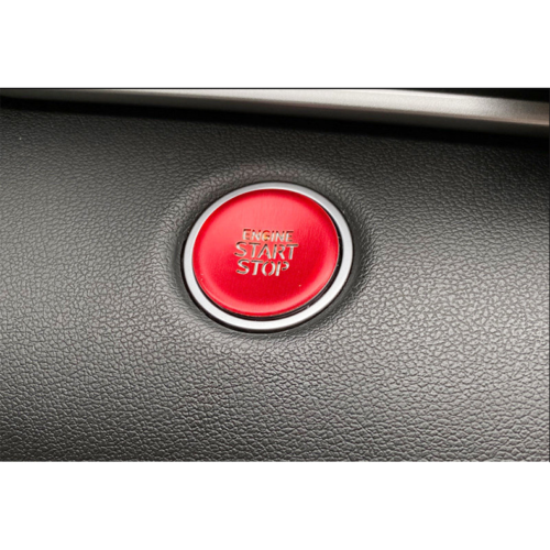 for Hyundai for Elantra 2021-2023 Red Start Stop Button Ignition Switch Cover Trim
