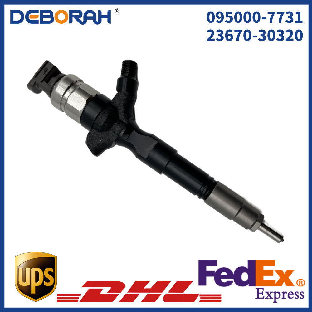 23670-30320 095000-7731 Diesel Fuel Injector 2367030320 for Toyota 1KD 1KD-FTV